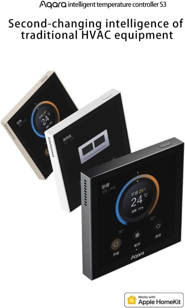 Aqara S3 Smart Zigbe LED Thermostat - Image 5