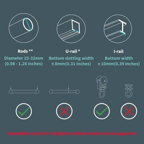 Aqara Smart Curtain Motor E1 (Rod Version, 1 Pack) - Image 3