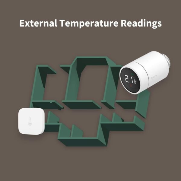 Aqara Smart Radiator Thermostat E1 Kit - 2pcs - Image 2