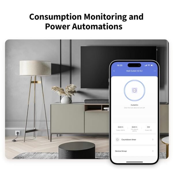 Aqara Wall Socket H2 EU - Image 4