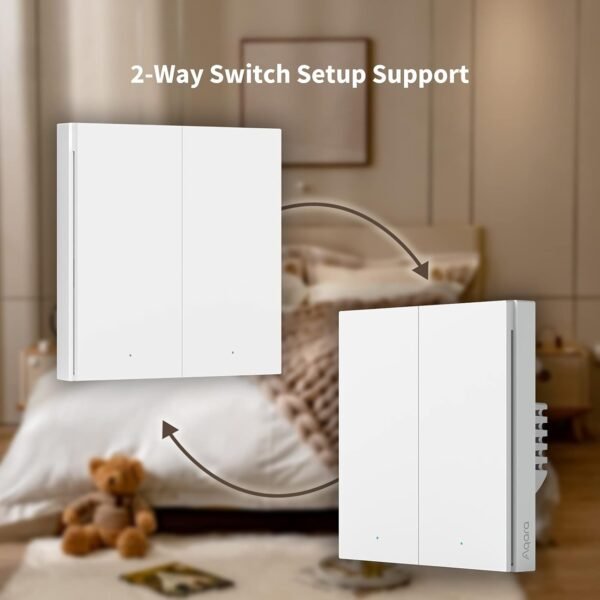 Aqara Wireless Remote Switch H1 (Double Switch) - Image 6